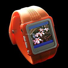1.25in Color LCD MP4 Watch (Sporty Orange 1GB with FM) 1.25in Color LCD MP4 Watch (Sporty Orange 1GB with FM)