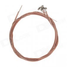 William A206 Folk Guitar String Set Steel Core - Copper (6 PCS) William A206 Folk Guitar String Set Steel Core - Copper (6 PCS)