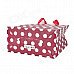 White Dot Pattern Paper Gift Bag - Red