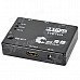 QUICKMAN RM301 3 In 1 Out 1080P HDMI Switch / Splitter w/ Remote Control - Black QUICKMAN RM301 3 In 1 Out 1080P HDMI Switch / Splitter w/ Remote Control - Black
