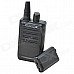 CW-03 Micro Wireless Audio Receive Transmitter HD Voice Audio Transmitter + Receiver - Black CW-03 Micro Wireless Audio Receive Transmitter HD Voice Audio Transmitter + Receiver - Black