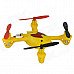 Brilink BH06 Mini 2.4G Radio Control 4-CH Quadcopter R/C Aircraft 3D Tumbling w/6-Axis Gyro - Yellow Brilink BH06 Mini 2.4G Radio Control 4-CH Quadcopter R/C Aircraft 3D Tumbling w/6-Axis Gyro - Yellow