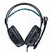 SADES A30 Xpower Headphone 7.1-Channel w/ Microphone + Volume Controller - Black + Blue SADES A30 Xpower Headphone 7.1-Channel w/ Microphone + Volume Controller - Black + Blue