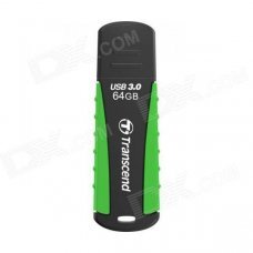 Transcend 64GB JetFlash 810 USB 3.0 Flash Drive Green
