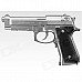 Genuine Tokyo Marui M9A1 Full Auto Electric Blow Back Airsoft Pistol - Silver Genuine Tokyo Marui M9A1 Full Auto Electric Blow Back Airsoft Pistol - Silver