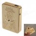 1917 Aluminum Alloy Bull USB Rechargeable Lighter - Golden (5V) 1917 Aluminum Alloy Bull USB Rechargeable Lighter - Golden (5V)