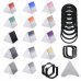 Resin Graduated Neutral Density ND Color Filter Kit + Ring Adapter + Cleaning Cloth Set - (26 PCS) Resin Graduated Neutral Density ND Color Filter Kit + Ring Adapter + Cleaning Cloth Set - (26 PCS)