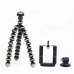 3-in-1 Mini Octopus Tripod for Digital Camera / Phone / GoPro Hero 1 / 2 / 3 / 3+ / SJ4000 - Grey 3-in-1 Mini Octopus Tripod for Digital Camera / Phone / GoPro Hero 1 / 2 / 3 / 3+ / SJ4000 - Grey