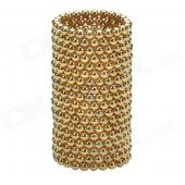 CHEERLINK XB-01 3mm DIY Magnet Balls / Neodymium Iron Educational Toys Set - Golden (432 PCS)