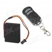 RF-V10 GSM Vehicle Locator & Alarm w/ Remote Controller - Black
