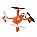 Brilink BH16 Mini 4-CH 2.4G Radio Control Quadcopter R/C Aircraft w/ 6-Axis Gyro - Orange Brilink BH16 Mini 4-CH 2.4G Radio Control Quadcopter R/C Aircraft w/ 6-Axis Gyro - Orange