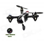 Brilink BH17 Mini 4-CH 2.4G Video Recording R/C Aircraft w/ 0.3m Camera / 6-Axis Gyro - Black White