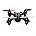 Brilink BH17 Mini 4-CH 2.4G Video Recording R/C Aircraft w/ 0.3m Camera / 6-Axis Gyro - Black White