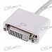 Mini DVI Male to DVI 24+1 Female Adapter Cable - White (13CM) Mini DVI Male to DVI 24+1 Female Adapter Cable - White (13CM)