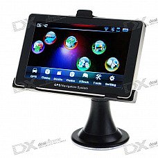 5.3" LCD 396MHz Windows CE .NET 5.0 Core GPS Navigator w/FM Transmitter (2GB/Maps) 5.3" LCD 396MHz Windows CE .NET 5.0 Core GPS Navigator w/FM Transmitter (2GB/Maps)