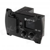 Joyo JE-53 New Guitar Preamp EQ Tuner Pickup Equalizer - Black (1 x 6F22)