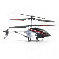 Shockproof 2-CH Mini R/C Helicopter w/ IR Remote Control - Black + Red + Silver (6 x AA) Shockproof 2-CH Mini R/C Helicopter w/ IR Remote Control - Black + Red + Silver (6 x AA)