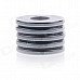 DSC-0531 Strong Round Hole NdFeB Magnet - Silver (5 PCS / 25 x 3mm)
