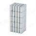 XL-001 8 x 4mm Cylinder Shaped Magnet - Silver (100 PCS)