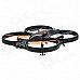 Xinxun X39 4-Axis 6-CH Remote Control UFO Flyer / Rollable R/C Aircraft for Children - Black Xinxun X39 4-Axis 6-CH Remote Control UFO Flyer / Rollable R/C Aircraft for Children - Black