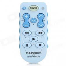 CHUNGHOP L102 Multifunctional 11-key Learnin Remote Controller - White + Light Blue + Multi-Colored CHUNGHOP L102 Multifunctional 11-key Learnin Remote Controller - White + Light Blue + Multi-Colored
