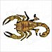 3D Cool ABS Scorpion Style Car Decorative Stickers - Gold (Pair) 3D Cool ABS Scorpion Style Car Decorative Stickers - Gold (Pair)