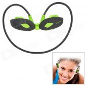 Zonoki M5 Convenient 4G RAM Sports MP3 Headset - Black + Jade Green