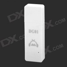 68741 Bluetooth V2.1 2.4GHz USB Audio Adapter / Dongle - White 68741 Bluetooth V2.1 2.4GHz USB Audio Adapter / Dongle - White