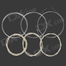 Kapok DGS28-43 Silver-plated Nylon Strings for Classical Guitar - Transparent + Silvery White Kapok DGS28-43 Silver-plated Nylon Strings for Classical Guitar - Transparent + Silvery White