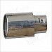 Stylish Iron Car Exhaust Pipe Muffler Tip - Silver Stylish Iron Car Exhaust Pipe Muffler Tip - Silver