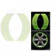 18'' Motorcycle Steel Tyre Reflective Glow-in-the-dark Sticker - Fluorecent Green 18'' Motorcycle Steel Tyre Reflective Glow-in-the-dark Sticker - Fluorecent Green
