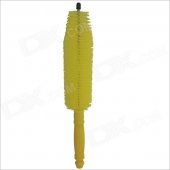 CS14E01 Wheel Tire Rim Brush Wash Cleaner for Vehicle - Yellow