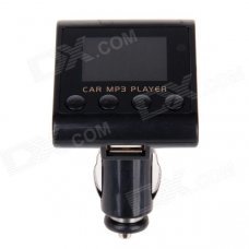 C&Q C&Q-816B 1.2" LED Screen Wireless FM Modulator Car MP3 Player w/ Remote Control - Black C&Q C&Q-816B 1.2" LED Screen Wireless FM Modulator Car MP3 Player w/ Remote Control - Black