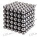 4.7~4.9mm Neodymium NIB Magnet Spheres with Steel Case - Black (216-Piece Pack)