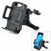 Universal 360 Degree Rotational Car Mount Cell Phone Holder - Black Universal 360 Degree Rotational Car Mount Cell Phone Holder - Black
