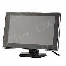 ET-500 5" HD Digital 1-DIN Car Monitor w/ AV-In - Black + Silver ET-500 5" HD Digital 1-DIN Car Monitor w/ AV-In - Black + Silver