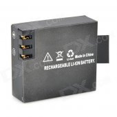 Replacement 900mAh Rechargeable Li-ion Battery for SJ4000 Sports Camera - Black