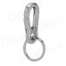 RIMEI A270 Handy Durable Stainless Steel Key Ring - Silver