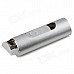 F2 Metal USB Rechargeable Electronic Cigarette Lighter - Silver White F2 Metal USB Rechargeable Electronic Cigarette Lighter - Silver White