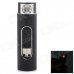 F2 Metal USB Rechargeable Electronic Cigarette Lighter - Black F2 Metal USB Rechargeable Electronic Cigarette Lighter - Black