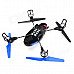 YD YD-719 Rechargeable 4-Channel 4-Axis R/C Aircraft w/ Gyro / Remote Controller - Blue + Black YD YD-719 Rechargeable 4-Channel 4-Axis R/C Aircraft w/ Gyro / Remote Controller - Blue + Black