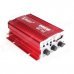 Kinrener MA700 12V 500W 2-Channel Bass / Treble Car Amplifier HiFi w/ USB FM MP3 - Red Kinrener MA700 12V 500W 2-Channel Bass / Treble Car Amplifier HiFi w/ USB FM MP3 - Red