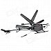 YD YD-215 2.4GHz 3.5-CH Wi-Fi R/C Helicopter w/ Camera - Silver Grey + Black + Multi-Colored YD YD-215 2.4GHz 3.5-CH Wi-Fi R/C Helicopter w/ Camera - Silver Grey + Black + Multi-Colored