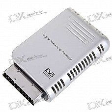 Scart DVB-T Digital Terrestrial Receiver with Remote Control Scart DVB-T Digital Terrestrial Receiver with Remote Control