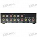 4-TO-1 Multi-Source Audio Video AV Signal Switch