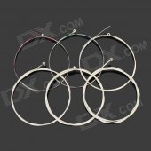 Kapok 228 Nickel Plated Strings for Acoustic Guitar - Argent + Silver (6 PCS)
