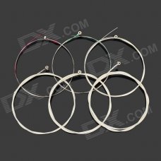 Kapok 228 Nickel Plated Strings for Acoustic Guitar - Argent + Silver (6 PCS)