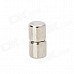 2 x 2mm Cylinder Shaped Magnet - Silver (50 PCS)