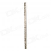 2 x 3mm Cylinder Shaped Magnet - Silver (50 PCS)