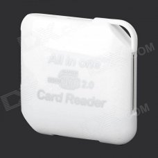 HJL-883 5-in-1 SD / MicroSD (TF) / TF / MS / M2 Card Reader for Samsung Galaxy S3 / S4 - White HJL-883 5-in-1 SD / MicroSD (TF) / TF / MS / M2 Card Reader for Samsung Galaxy S3 / S4 - White